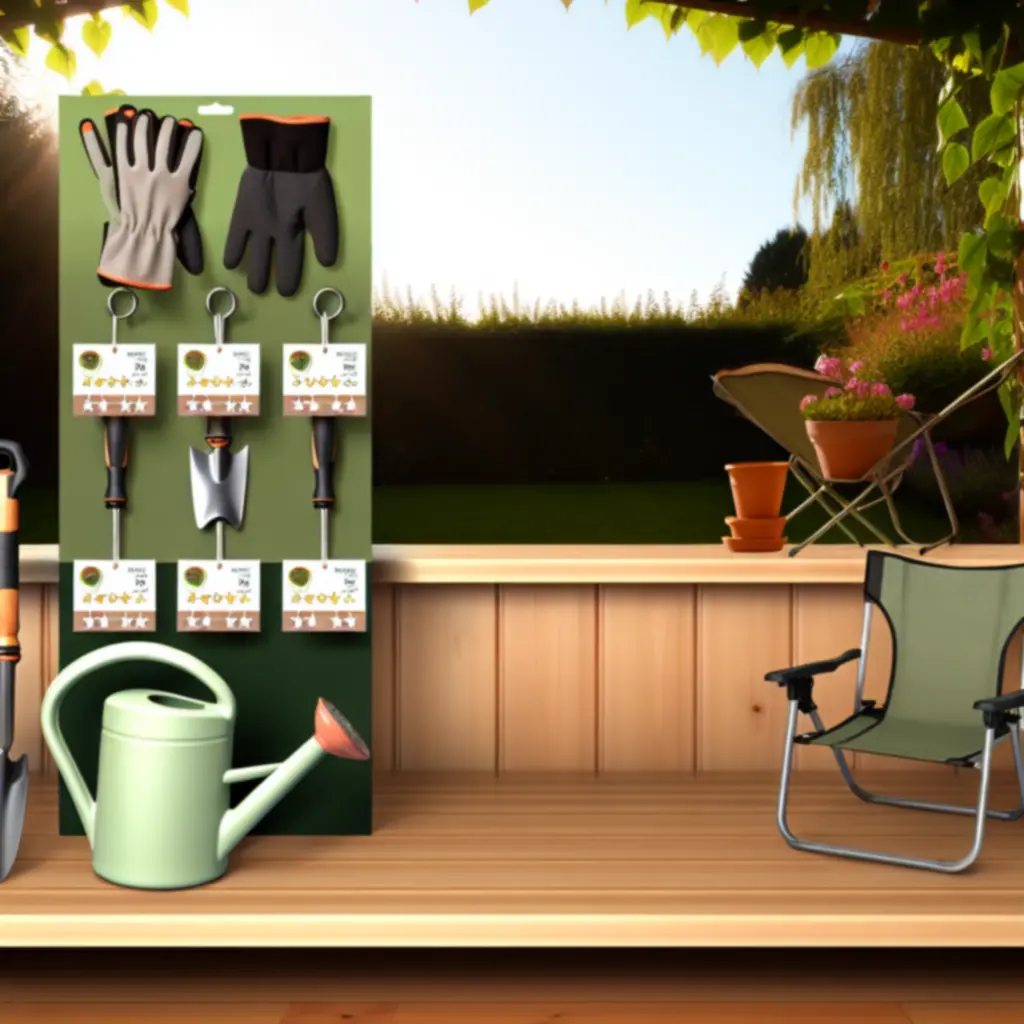 Ekspozycja najczęściej wybieranych akcesoriów ogrodowych